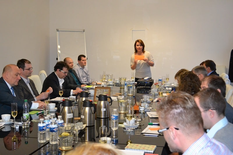 Networking v priestoroch Business Institutu