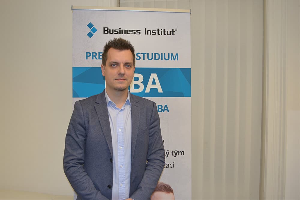 Zakladateľ marketingovej agentúry a online stratég Mgr. Vojtěch Lambert na Business Institut